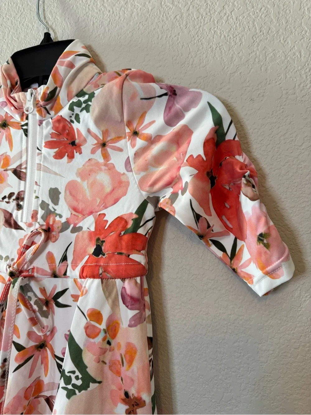 Dainty Jewells Girls’ Floral Print Modest Swim Dress NEW Size 2T/3T
